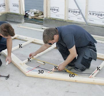 Garage byggsats: Gavlar Garage byggsats